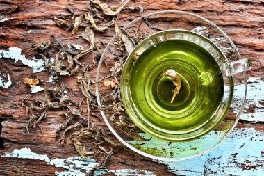 yeşil çay bardağı