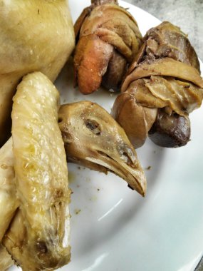 haşlanmış tavuk hazır