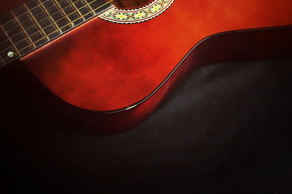 Primer plano de la guitarra — Foto de Stock