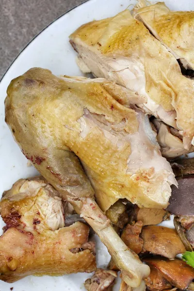 Ayam rebus disiapkan — Stok Foto