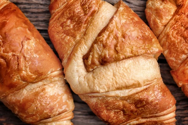 Čerstvé pečené croissanty — Stock fotografie