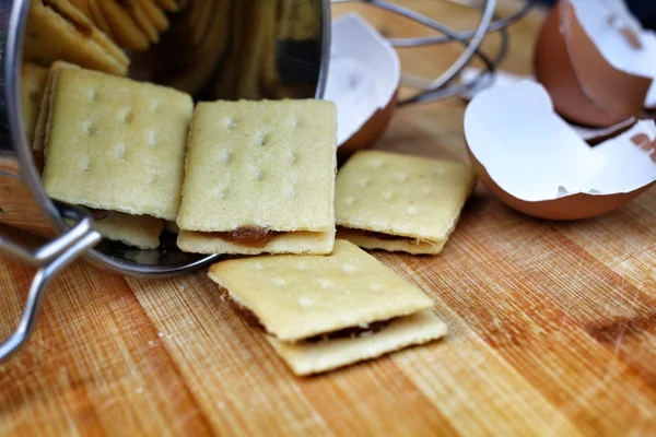 Galletas sándwich — Foto de Stock