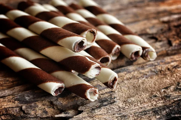 Wafer roll — Stock Photo, Image