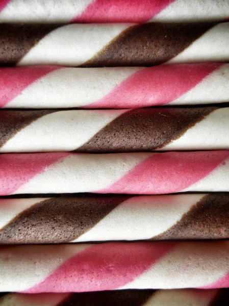 Wafer roll — Stock Photo, Image