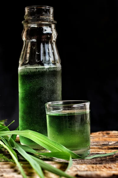 Jus d'herbe de blé — Photo