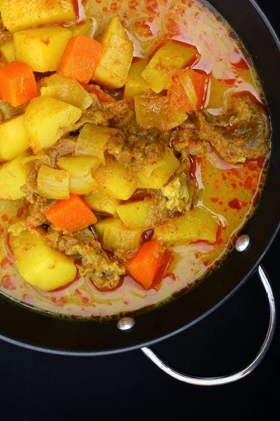 Indian curry and spices. — Stock Photo, Image