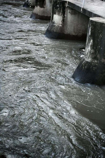 Bulles dans l'eau — Photo