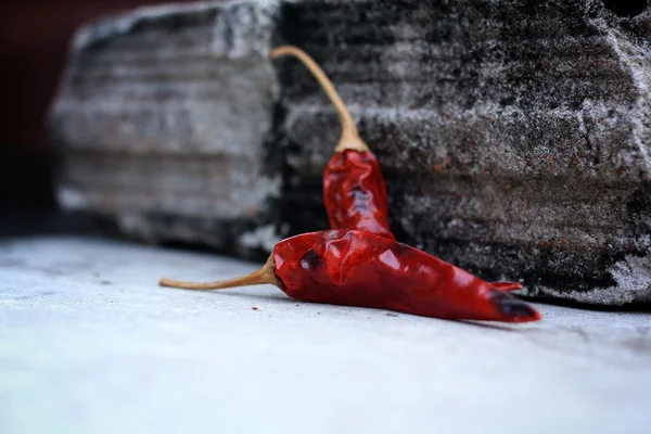 Dried red chilli. — Stock Photo, Image