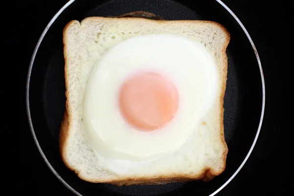 Breakfast with eggs — Stock Photo, Image