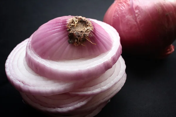 Fresh red onions — Stock Photo, Image