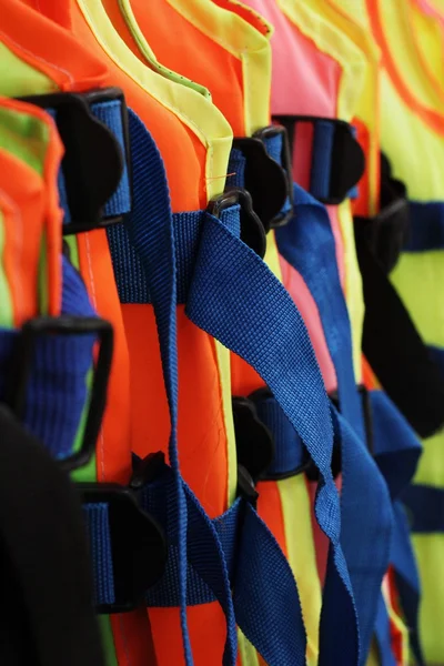 Orange life jacket — Stock Photo, Image