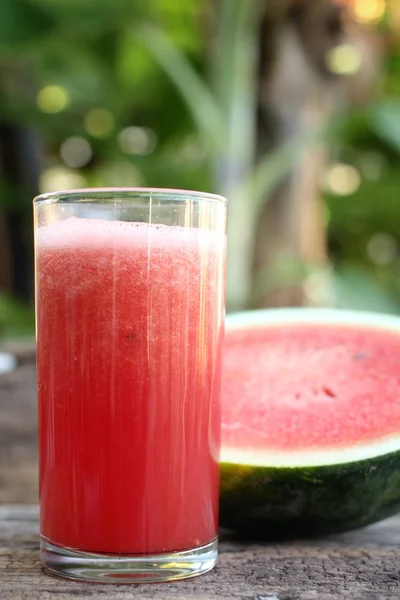 Smoothie watermeloen. — Stockfoto