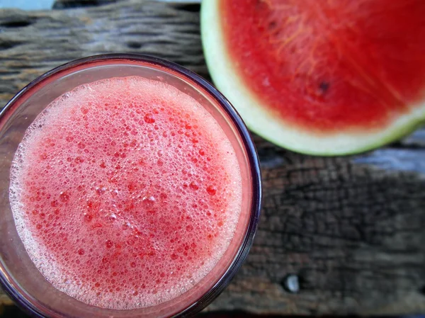 Smoothie watermeloen. — Stockfoto