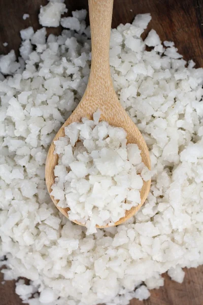 White sea salt. — Stock Photo, Image
