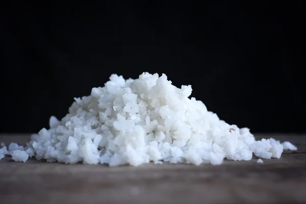 White sea salt. — Stock Photo, Image