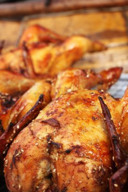 Kızarmış tavuk.