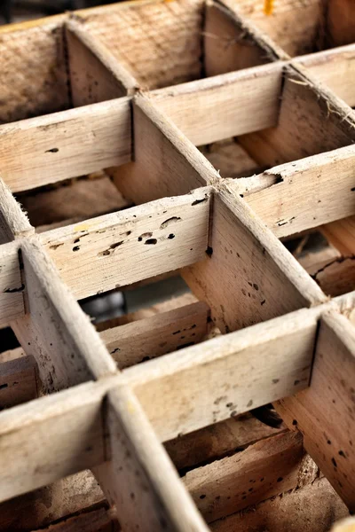 Empty wood shelf — Stock Photo, Image