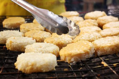 yapışkan pirinç ızgara