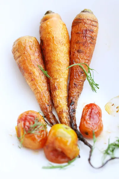 Zanahorias frescas . — Foto de Stock