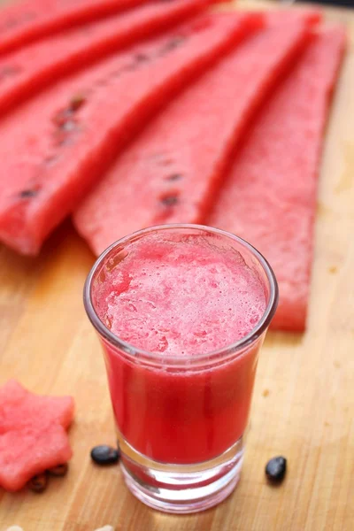 Watermelon smoothies — Stock Photo, Image