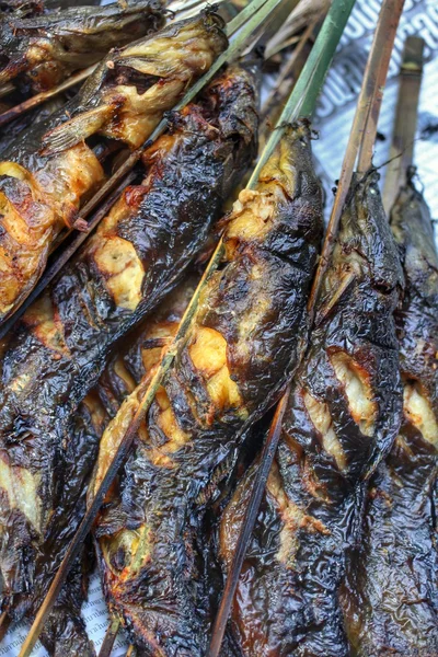 Pescado barbacoa — Foto de Stock