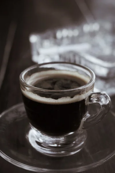 Εσπρέσο καφέ — Φωτογραφία Αρχείου
