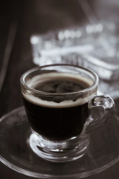 Espressokaffee — Stockfoto