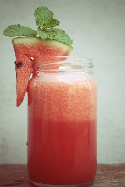 Watermelon smoothies — Stock Photo, Image