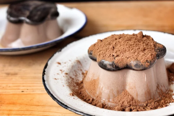 Chocolate pudding — Stock Photo, Image