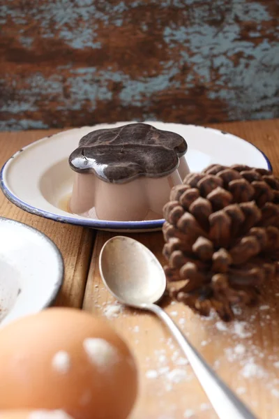 Pudín de chocolate —  Fotos de Stock