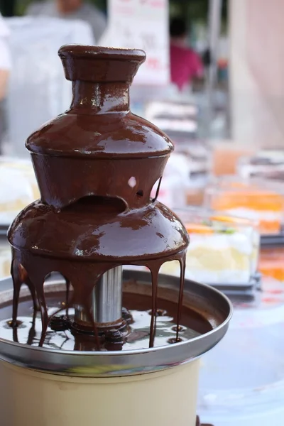 Fonduta di cioccolato — Foto Stock