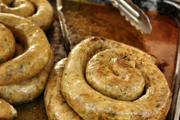 BBQ sausages — Stock Photo, Image