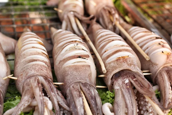 Grilled Squid — Stock Photo, Image