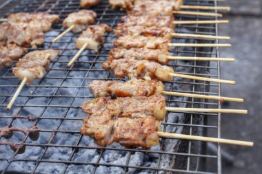 Barbekü ızgara et