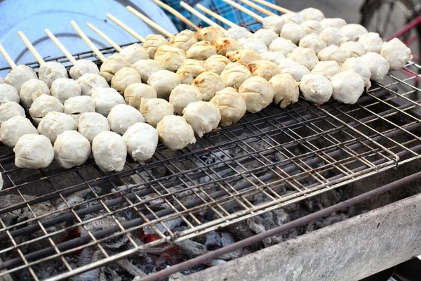 Grilled meatballs — Stock Photo, Image