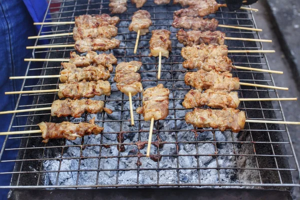 Barbacoa parrilla de carne —  Fotos de Stock