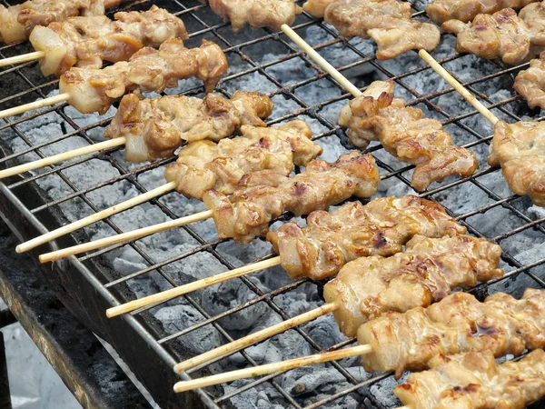 BBQ panggangan daging — Stok Foto