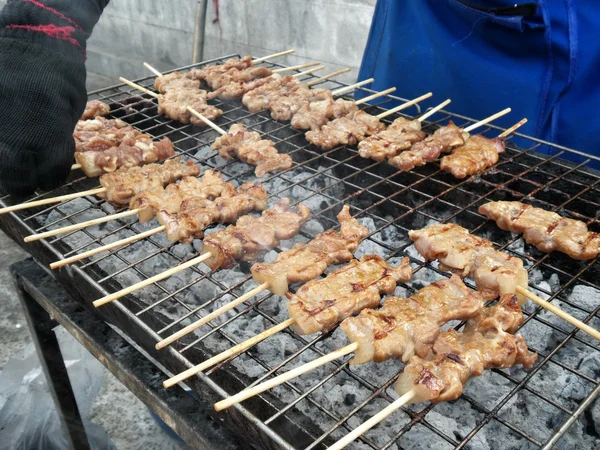 Barbacoa parrilla de carne — Foto de Stock