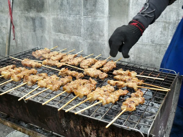 Barbacoa parrilla de carne — Foto de Stock