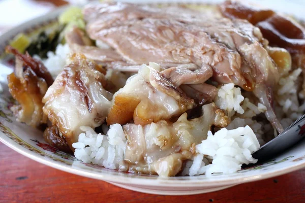 Stewed pork leg — Stock Photo, Image