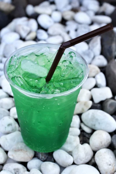 Zelené nápoje n — Stock fotografie