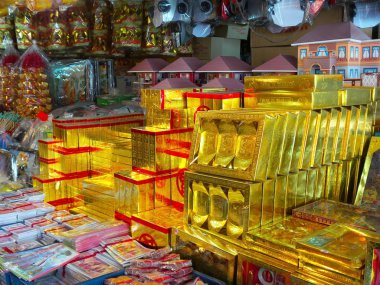 altın ve gümüş kağıt