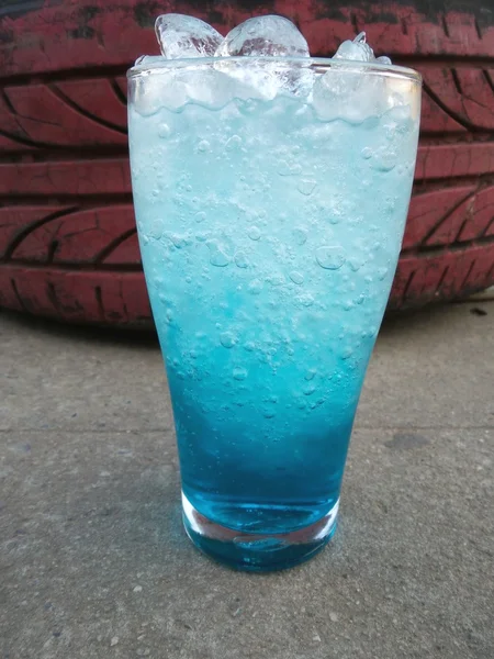 Cocktail bleu — Photo