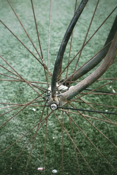 Oldtimer-Fahrrad. — Stockfoto