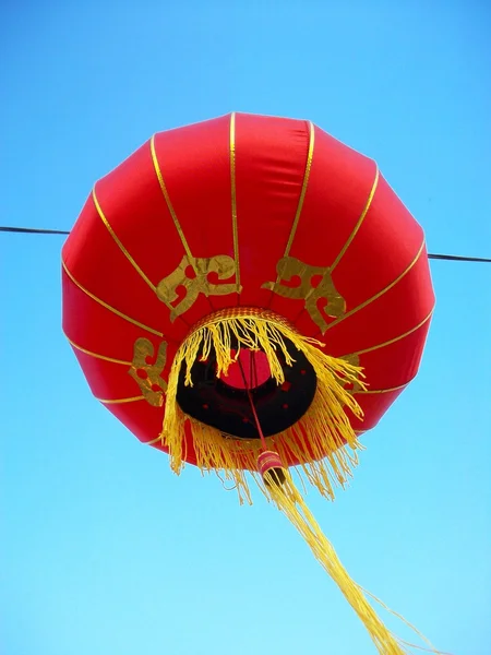 Lanternas chinesas durante — Fotografia de Stock