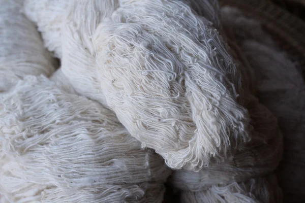 Fios de algodão — Fotografia de Stock