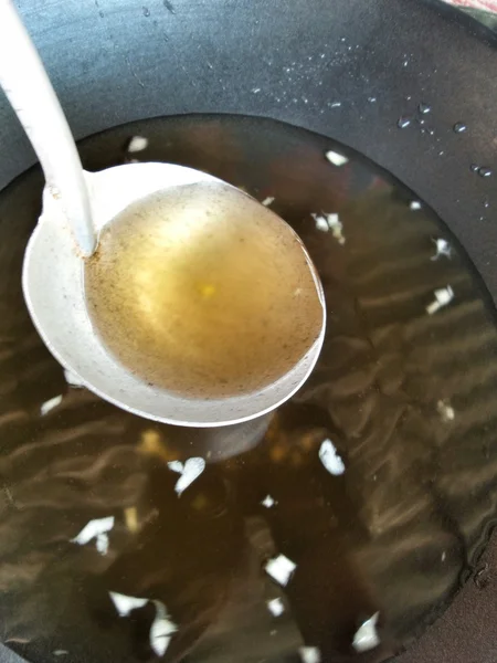 Brodo zuppa ciotola — Foto Stock