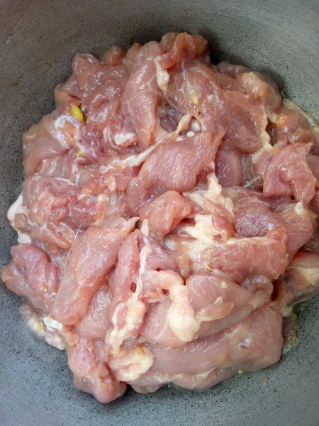 Marine edilmiş domuz eti — Stok fotoğraf