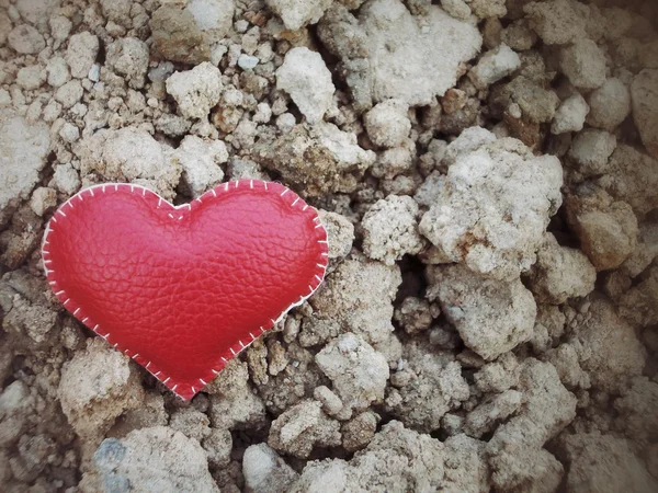 Corazón de cuero —  Fotos de Stock