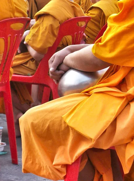Buddhistischer Mönch — Stockfoto